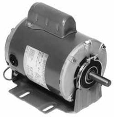 Marathon Electric - 1/3 Max hp, 1,725 Max RPM, Electric AC DC Motor - 115/208-230 V Input, Single Phase, 48Z Frame, 0.62" Shaft Diam - Caliber Tooling