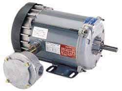 Marathon Electric - 1/3 Max hp, 1,725 Max RPM, Electric AC DC Motor - 115/208-230 V Input, Single Phase, 56 Frame, 0.62" Shaft Diam - Caliber Tooling