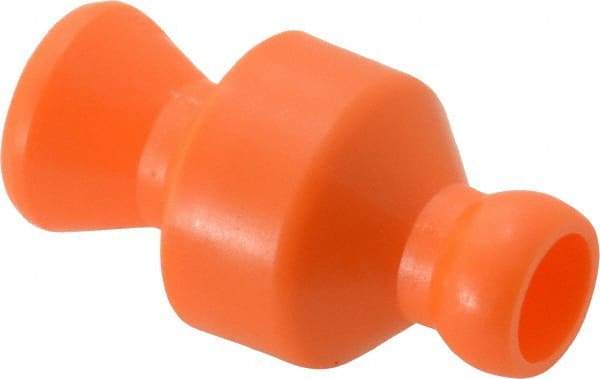 Loc-Line - 10 Piece, 1/4" ID Coolant Hose In-Line Valve - Female to Ball Connection, Acetal Copolymer Body, Unthreaded, Use with Loc-Line Modular Hose Systems - Caliber Tooling