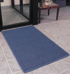 Entrance Mat: 3' Long, 2' Wide, Polypropylene Surface Indoor, Heavy-Duty Traffic, Rubber Base, Burgundy