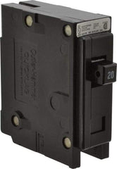 Eaton Cutler-Hammer - 20 Amp, 120/240 VAC, 24 VDC, 48 VDC, 80 VDC, 1 Pole, Plug In Miniature Circuit Breaker - Thermal Magnetic Trip, 14-4 AWG, 2-3/8 Inch Deep x 2-15/16 Inch High x 1 Inch Wide - Caliber Tooling