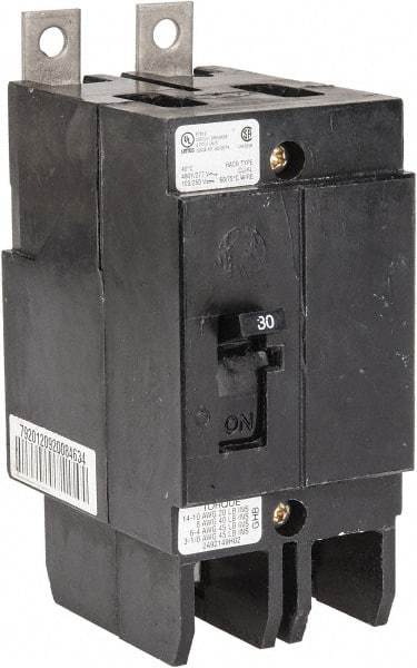 Eaton Cutler-Hammer - 70 Amp, 277/480 VAC, 2 Pole, Bolt On Molded Case Circuit Breaker - Thermal Magnetic Trip, 10-1/0 AWG, 66.7mm Deep x 4 Inch High x 2 Inch Wide - Caliber Tooling