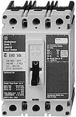 Eaton Cutler-Hammer - 225 Amp, 125 VDC, 240 VAC, 3 Pole, Molded Case Circuit Breaker - Thermal Magnetic Trip, 100 kA at 240 VAC Breaking Capacity, 4-4/0 AWG, 3-3/8 Inch Deep x 6 Inch High x 4-1/8 Inch Wide - Caliber Tooling