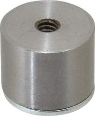 Eclipse - 1" Diam, 1/4-20 Thread, 7 Lb Average Pull Force, Alnico Pot Magnets - 220°C Max Operating Temp, 3/4" High - Caliber Tooling