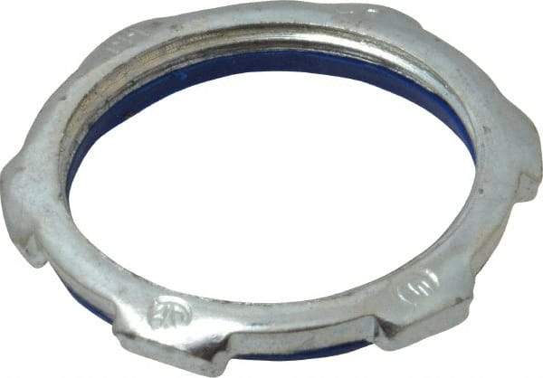 Cooper Crouse-Hinds - 1-1/4" Trade, Steel Threaded Rigid/Intermediate (IMC) Conduit Locknut - Noninsulated - Caliber Tooling