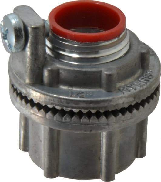 Cooper Crouse-Hinds - 1/2" Trade, Zinc Threaded Rigid/Intermediate (IMC) Conduit Hub - Noninsulated - Caliber Tooling