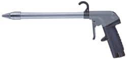 Guardair - 120 Max psi Whisper Jet Pistol Grip Blow Gun - 3/8 NPT, 72" Tube Length, Aluminum - Caliber Tooling