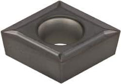 Kennametal - CCMT431 LF Grade KC5010 Carbide Turning Insert - TiAlN Finish, 80° Diamond, 1/2" Inscr Circle, 3/16" Thick, 1/64" Corner Radius - Caliber Tooling