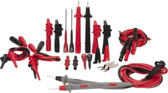 Fluke - Black/Red Electrical Test Equipment Leads Set - Use with All Models - Caliber Tooling