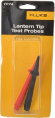 Fluke - Black/Red Electrical Test Equipment Probe - Use with TL22, TL24 Test Leads - Caliber Tooling