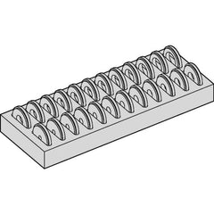 Kennametal - Collet Coolant Seal Sets Compatible Collet Series: ER20 Number of Seals: 20 - Exact Industrial Supply