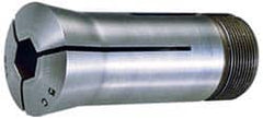 Pratt Burnerd America - 1/8 Inch 5C Hex Collet - 3.28 Inch Overall Length, 1.238-20 Internal Thread Size, Steel, 0.0004 Inch TIR - Exact Industrial Supply