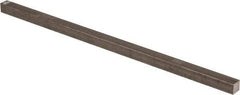 Precision Brand - 12" Long x 7/16" High x 7/16" Wide, Plain Key Stock - Low Carbon Steel - Caliber Tooling