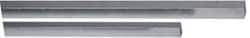 Precision Brand - 12" Long x 7/16" High x 7/16" Wide, Plain Key Stock - Stainless Steel - Caliber Tooling