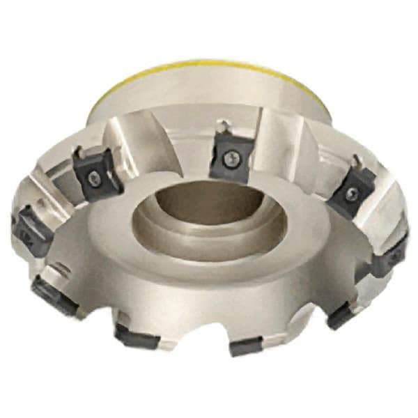 Iscar - 83mm Cut Diam, 22mm Arbor Hole, 7.5mm Max Depth of Cut, 45° Indexable Chamfer & Angle Face Mill - 8 Inserts, LN.. 1506.. Insert, Right Hand Cut, 8 Flutes, Series TangMill - Caliber Tooling