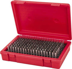 Value Collection - 190 Piece, 0.061-0.25 Inch Diameter Plug and Pin Gage Set - Plus 0.0002 Inch Tolerance, Class ZZ - Caliber Tooling