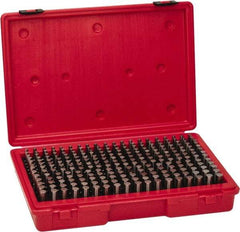 Value Collection - 250 Piece, 0.251-0.5 Inch Diameter Plug and Pin Gage Set - Plus 0.0002 Inch Tolerance, Class ZZ - Caliber Tooling