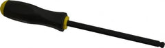 Bondhus - 3/8" Hex Ball End Driver - 6.6" Blade Length, Ergonomic Molded Cushion Grip Handle, 287mm OAL - Caliber Tooling