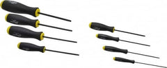 Bondhus - 8 Piece, 0.05 to 5/32" Ball End Hex Driver Set - Comes in Vinyl Pouch - Caliber Tooling