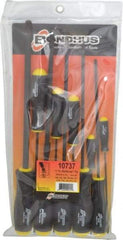 Bondhus - 11 Piece, 5/64 to 3/8" Ball End Hex Driver Set - Comes in Vinyl Pouch - Caliber Tooling