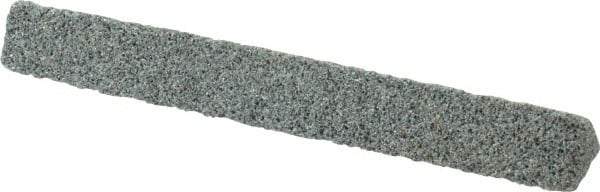 Value Collection - Three Square, Silicon Carbide, Toolroom Finishing Stick - 4" Long x 1/2" Wide, Coarse Grade - Caliber Tooling