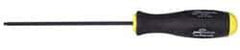 Bondhus - 3/8" Hex Ball End Driver - 10" Blade Length, Cushion Grip Handle, 376mm OAL - Caliber Tooling