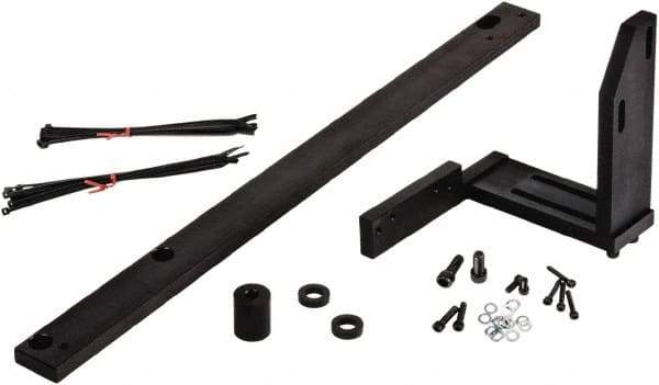 Mitutoyo - DRO Bracket Kit - Universal Mounting, Cross Slide Table Orientation, Vertical Mounting Orientation, Use with Linear Encoders/Scales - Caliber Tooling