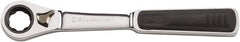 GearWrench - 3/8" Drive Pear Head Ratchet Set - Chrome Finish, 8-1/2" OAL, 72 Gear Teeth, Full Polished Handle - Caliber Tooling