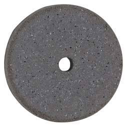 Cratex - 6" Diam x 1/2" Hole x 1" Thick, Surface Grinding Wheel - Silicon Carbide, Extra Fine Grade, 3,600 Max RPM, Rubber Bond, No Recess - Caliber Tooling