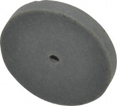 Cratex - 7/8" Diam x 1/16" Hole x 1/8" Thick, Surface Grinding Wheel - Silicon Carbide, Extra Fine Grade, 25,000 Max RPM, Rubber Bond, No Recess - Caliber Tooling