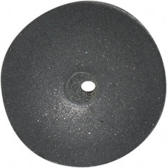 Cratex - 5/8" Diam x 1/16" Hole x 3/32" Thick, Surface Grinding Wheel - Silicon Carbide, Extra Fine Grade, 25,000 Max RPM, Rubber Bond, No Recess - Caliber Tooling