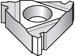 Kennametal - 22NR Internal Right Hand 5 Acme Laydown Threading Insert - Grade KC5025, TiAlN Coated Carbide, 12.7mm Inscribed Circle - Caliber Tooling