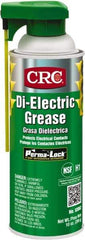 CRC - 16 oz Aerosol Silicone General Purpose Grease - Opaque White, Food Grade, 400°F Max Temp, NLGIG 2, - Caliber Tooling