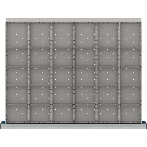 LISTA - 30-Compartment Drawer Divider Layout for 3.15" High Drawers - Caliber Tooling