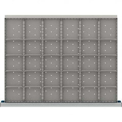 LISTA - 30-Compartment Drawer Divider Layout for 3.15" High Drawers - Caliber Tooling