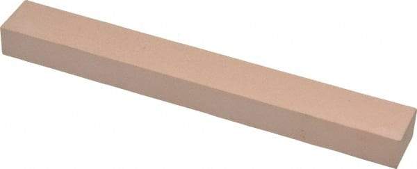 Made in USA - 600 Grit Aluminum Oxide Rectangular Polishing Stone - Super Fine Grade, 3/4" Wide x 6" Long x 1/2" Thick - Caliber Tooling