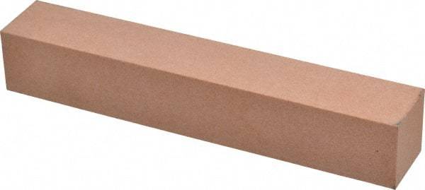 Made in USA - 180 Grit Aluminum Oxide Square Polishing Stone - Very Fine Grade, 1" Wide x 6" Long x 1" Thick - Caliber Tooling