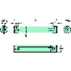 CXS-A25-04-06 Cylindrical Shank With Flat To CoroTurn® XS Double-Ended Adaptor - Caliber Tooling