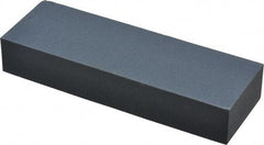 Norton - 6" Long x 2" Wide x 1" Thick, Silicon Carbide Sharpening Stone - Rectangle, Fine Grade - Caliber Tooling