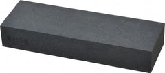 Made in USA - 6" Long x 2" Wide x 5/8" Thick, Silicon Carbide Sharpening Stone - Rectangle, Medium Grade - Caliber Tooling