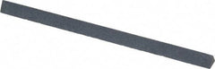 Made in USA - 4" Long x 1/4" Wide x 1/4" Thick, Silicon Carbide Sharpening Stone - Triangle, Fine Grade - Caliber Tooling