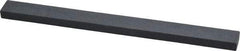 Norton - 240 Grit Silicon Carbide Rectangular Polishing Stone - Very Fine Grade, 1/2" Wide x 6" Long x 1/4" Thick - Caliber Tooling