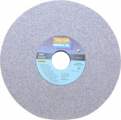 Norton - 8" Diam x 1-1/4" Hole x 1/2" Thick, I Hardness, 46 Grit Surface Grinding Wheel - Aluminum Oxide, Type 1, Coarse Grade, 3,105 Max RPM, Vitrified Bond, No Recess - Caliber Tooling