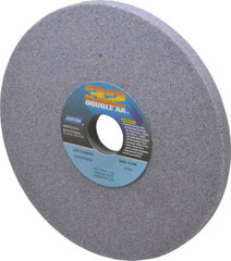 Norton - 8" Diam x 1-1/4" Hole x 1/2" Thick, I Hardness, 46 Grit Surface Grinding Wheel - Aluminum Oxide, Type 1, Coarse Grade, 3,105 Max RPM, Vitrified Bond, No Recess - Caliber Tooling