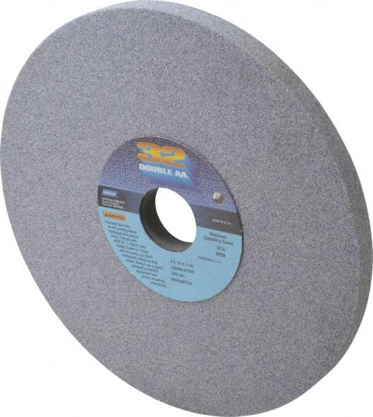 Norton - 8" Diam x 1-1/4" Hole x 1/2" Thick, I Hardness, 60 Grit Surface Grinding Wheel - Aluminum Oxide, Type 1, Medium Grade, 3,600 Max RPM, Vitrified Bond, No Recess - Caliber Tooling