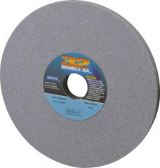 Norton - 8" Diam x 1-1/4" Hole x 1/2" Thick, K Hardness, 80 Grit Surface Grinding Wheel - Aluminum Oxide, Type 1, Medium Grade, 3,600 Max RPM, Vitrified Bond, No Recess - Caliber Tooling