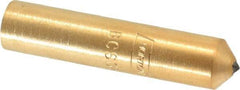 Norton - 1/2 Carat Single Point Diamond Dresser - 2" Long x 7/16" Shank Diam - Caliber Tooling