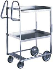 Lakeside - 700 Lb Capacity, 18-5/8" Wide x 35-3/8" Long x 40" High Ergonomic Utility Cart - Caliber Tooling