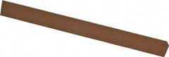 Norton - 4" Long x 3/8" Wide x 3/8" Thick, Aluminum Oxide Sharpening Stone - Triangle, Medium Grade - Caliber Tooling