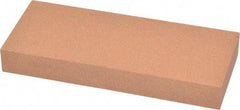 Norton - 5" Long x 2" Wide x 5/8" Thick, Aluminum Oxide Sharpening Stone - Rectangle, Medium Grade - Caliber Tooling